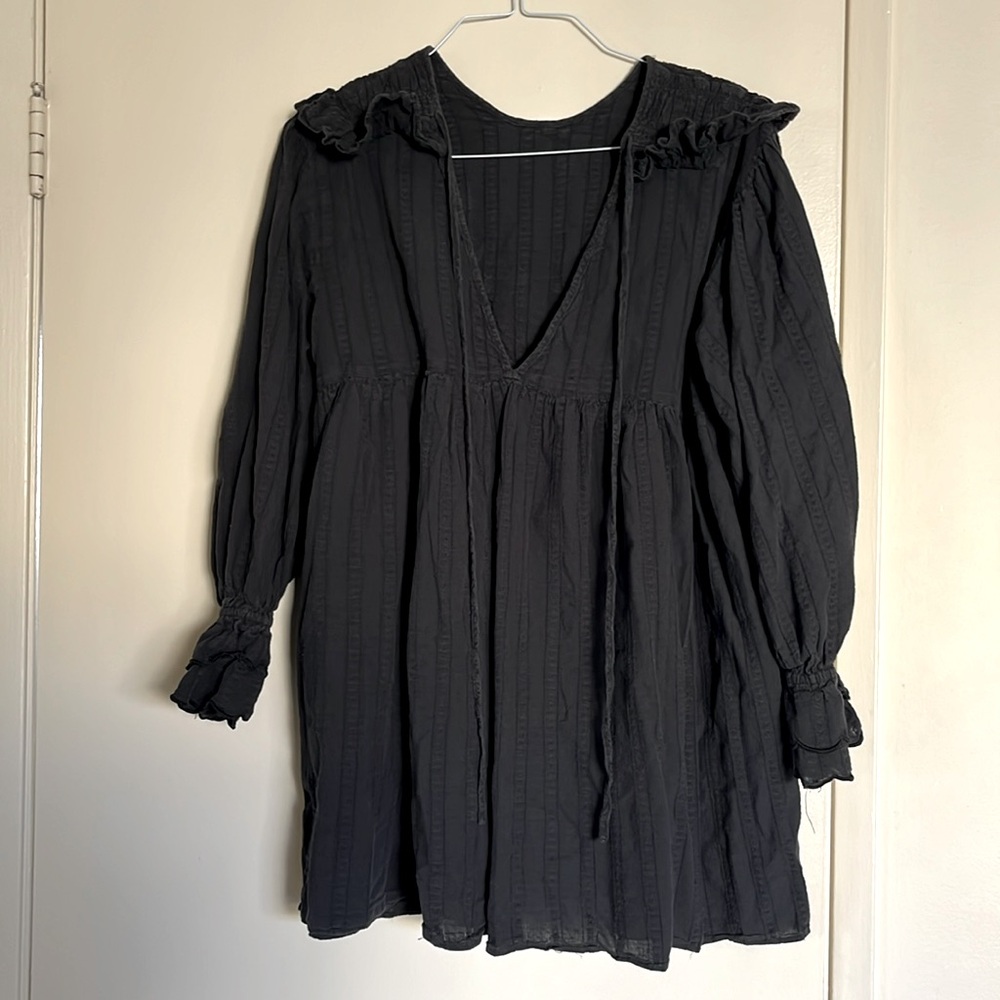 Black Babydoll Top